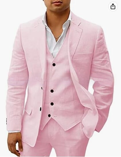 Casual Suit Groom Wedding Banquet Suit for All Seasons