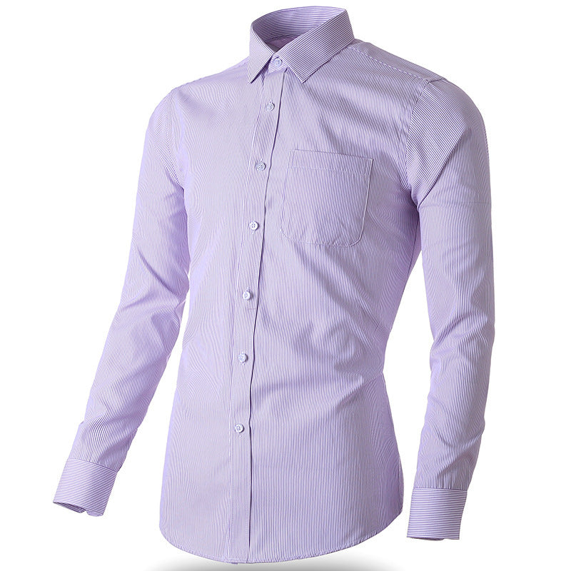 Men's Large Business Classic Shirt in Solid Colors
