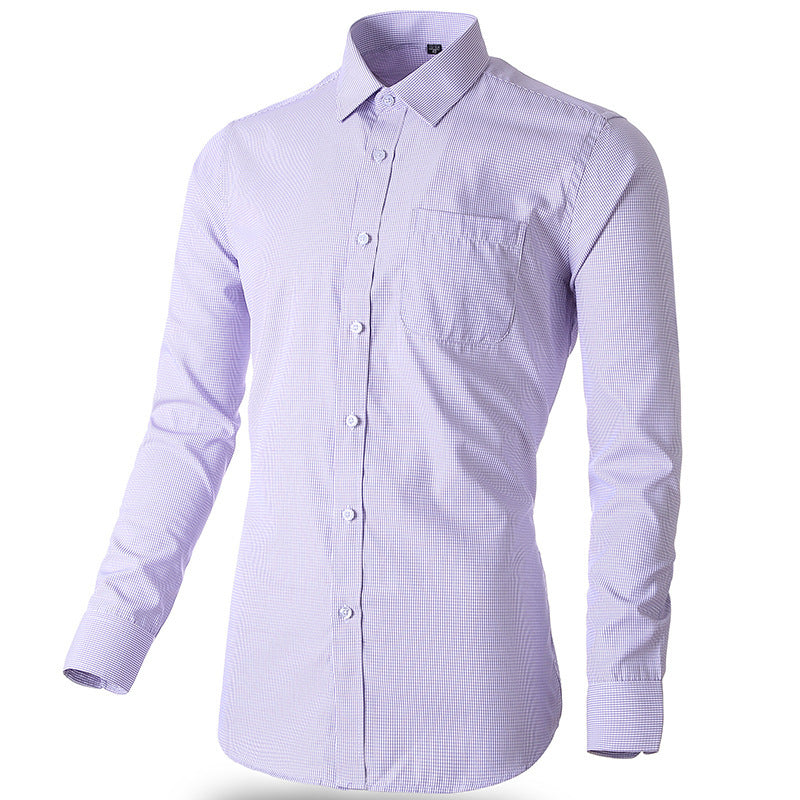 Men's Large Business Classic Shirt in Solid Colors