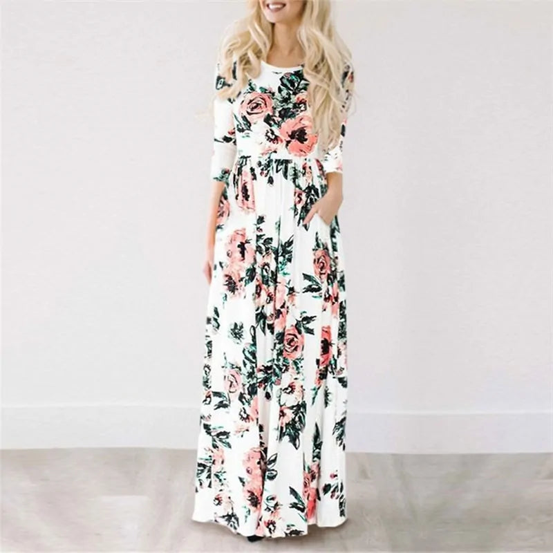 Bohemian Party Dress For Women - Elegant and Flowing Style