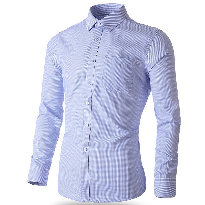 Men's Large Business Classic Shirt in Solid Colors