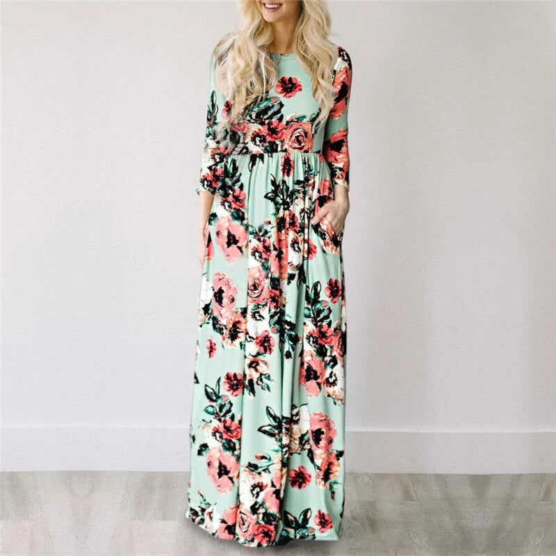 Bohemian Party Dress For Women - Elegant and Flowing Style