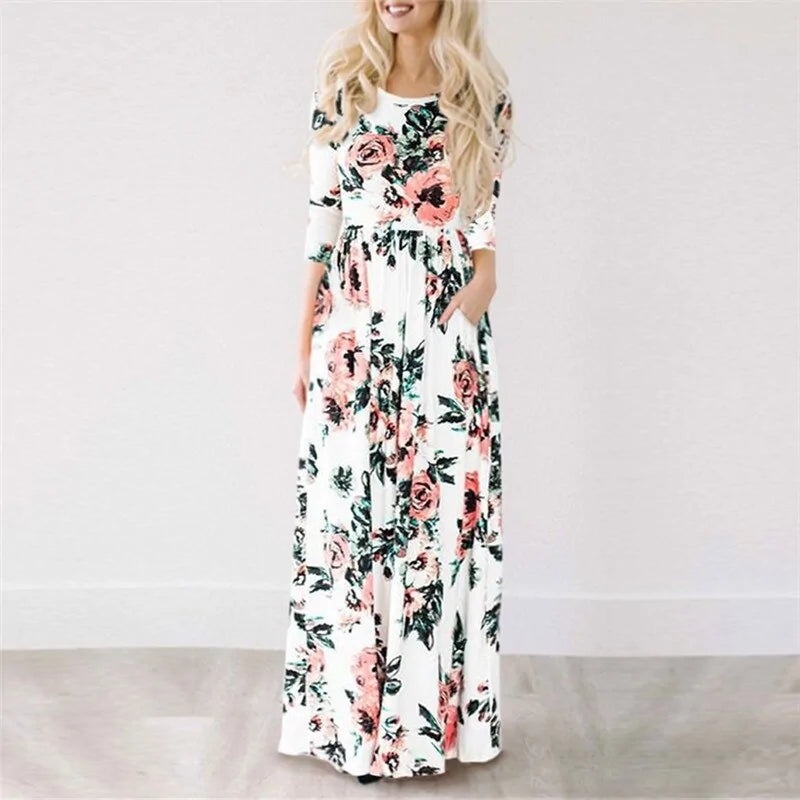 Bohemian Party Dress For Women - Elegant and Flowing Style