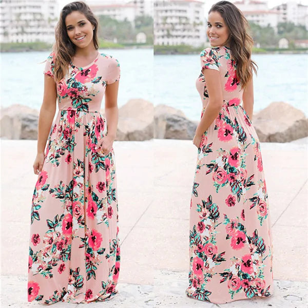 Bohemian Party Dress For Women - Elegant and Flowing Style