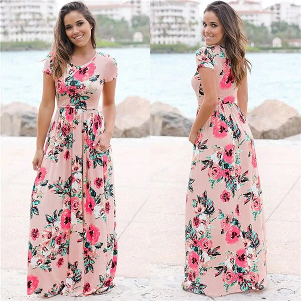 Bohemian Party Dress For Women - Elegant and Flowing Style
